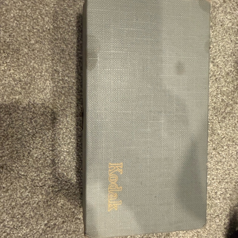 Vintage Kodak Gray Slide Organizer Box